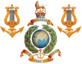 HM Royal Marines Band Service logo